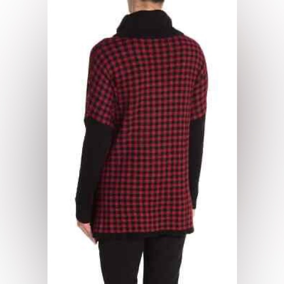 Joseph A Cowl Neck Sweater Size L Dolman Sleeves - Picture 2 of 14